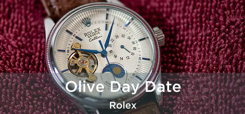  Olive Day Date Rolex